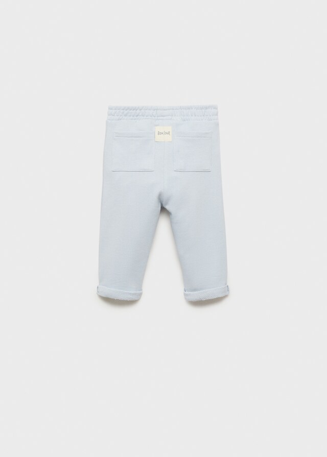 Mango Pantalón Jogger Algodón