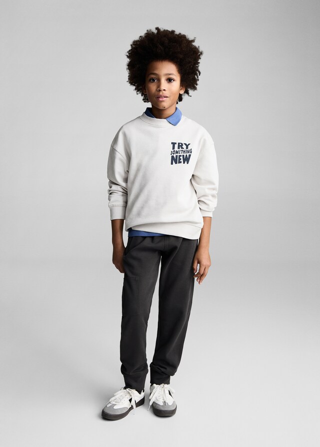 Mango Pantalón Jogger Cintura Elástica