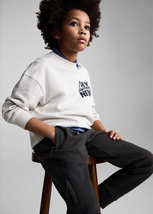 Mango Pantalón Jogger Cintura Elástica