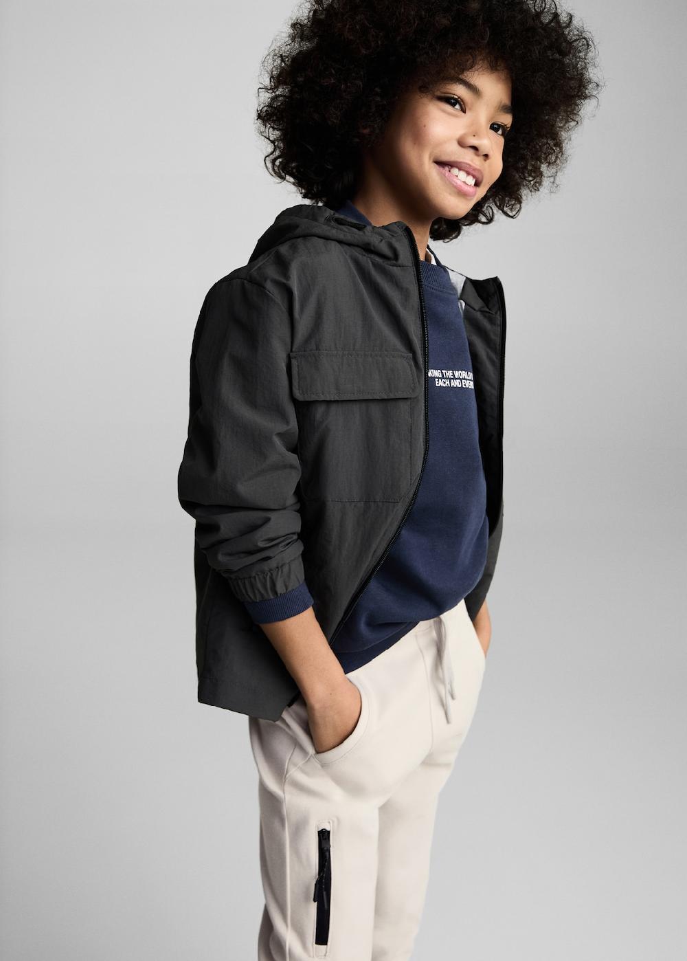 Mango Pantalón jogger cintura elástica