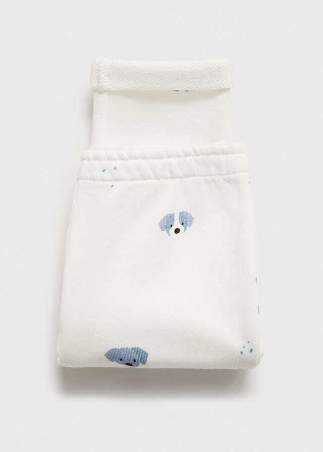 Mango Pantalón Jogger Estampado