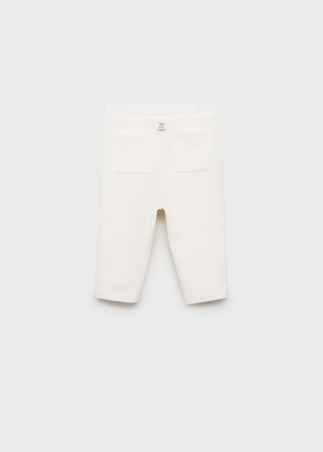 Mango Pantalón Jogger Punto