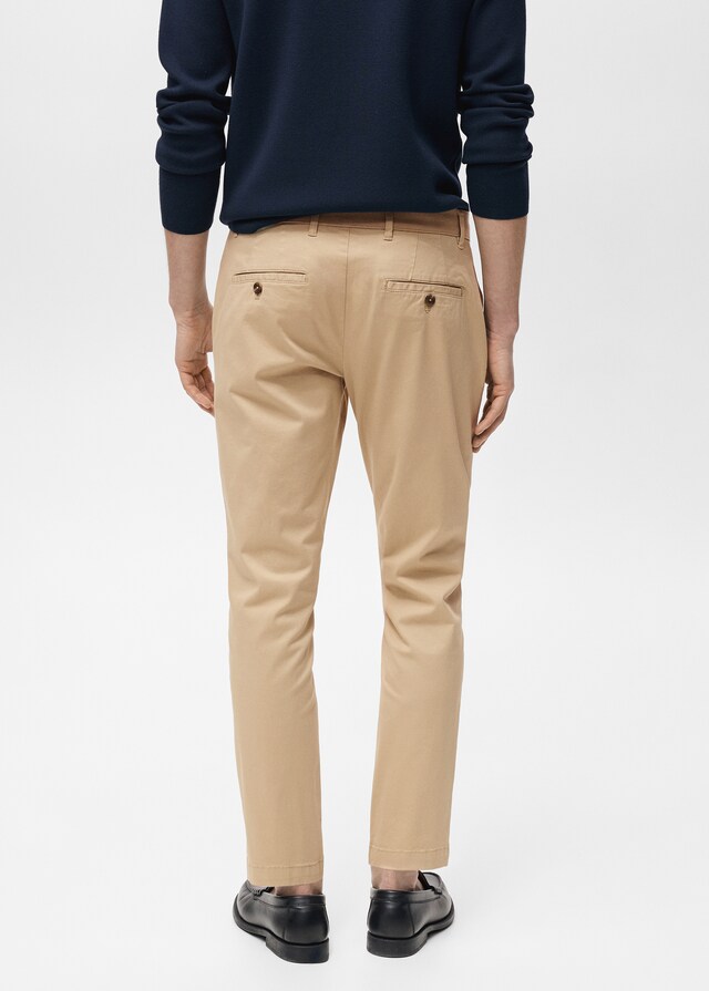 Mango Pantalón Prato Chino Cropped Tappered