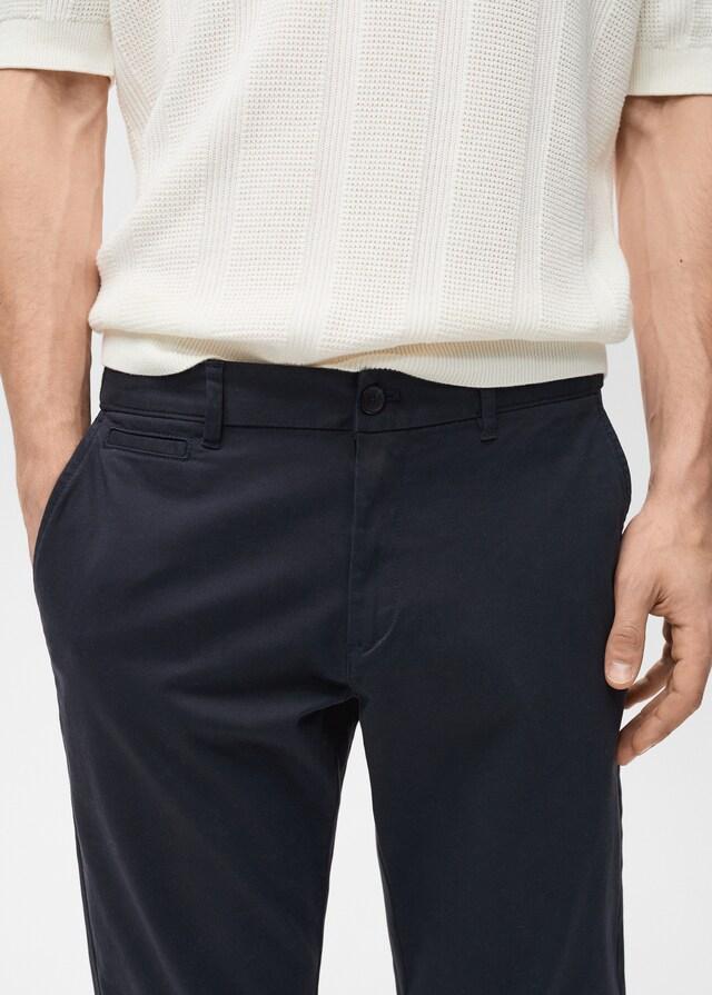 Mango Pantalón Prato Chino Cropped Tappered