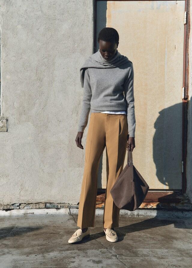 Mango Pantalón Recto Pinzas