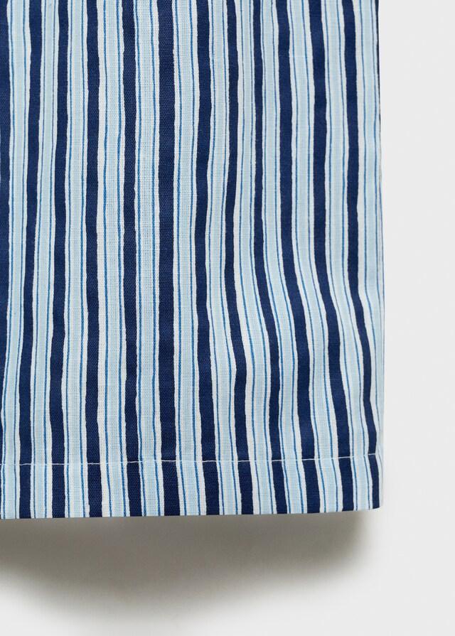 Mango Pantalón Recto Rayas