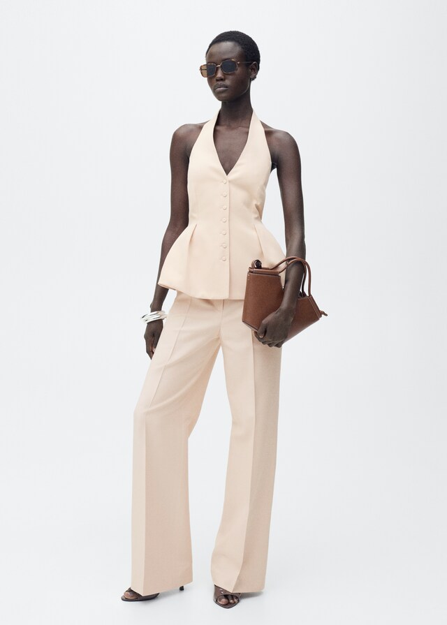 Mango Pantalón Recto Traje