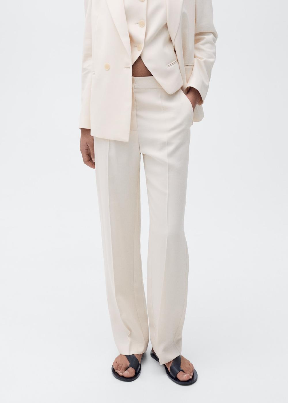 Mango Pantalón recto traje