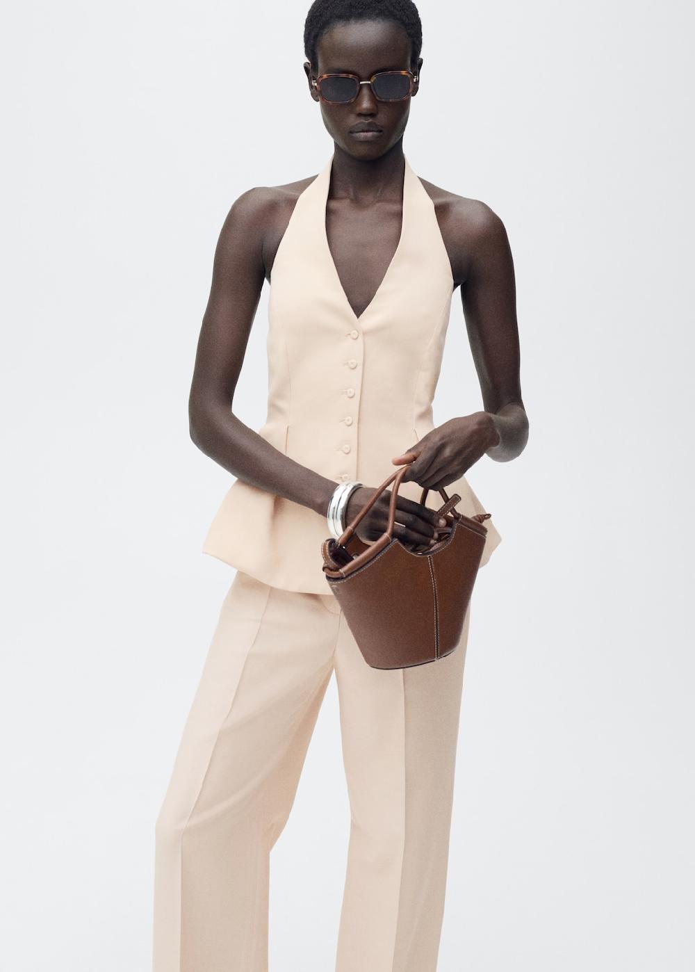 Mango Pantalón recto traje