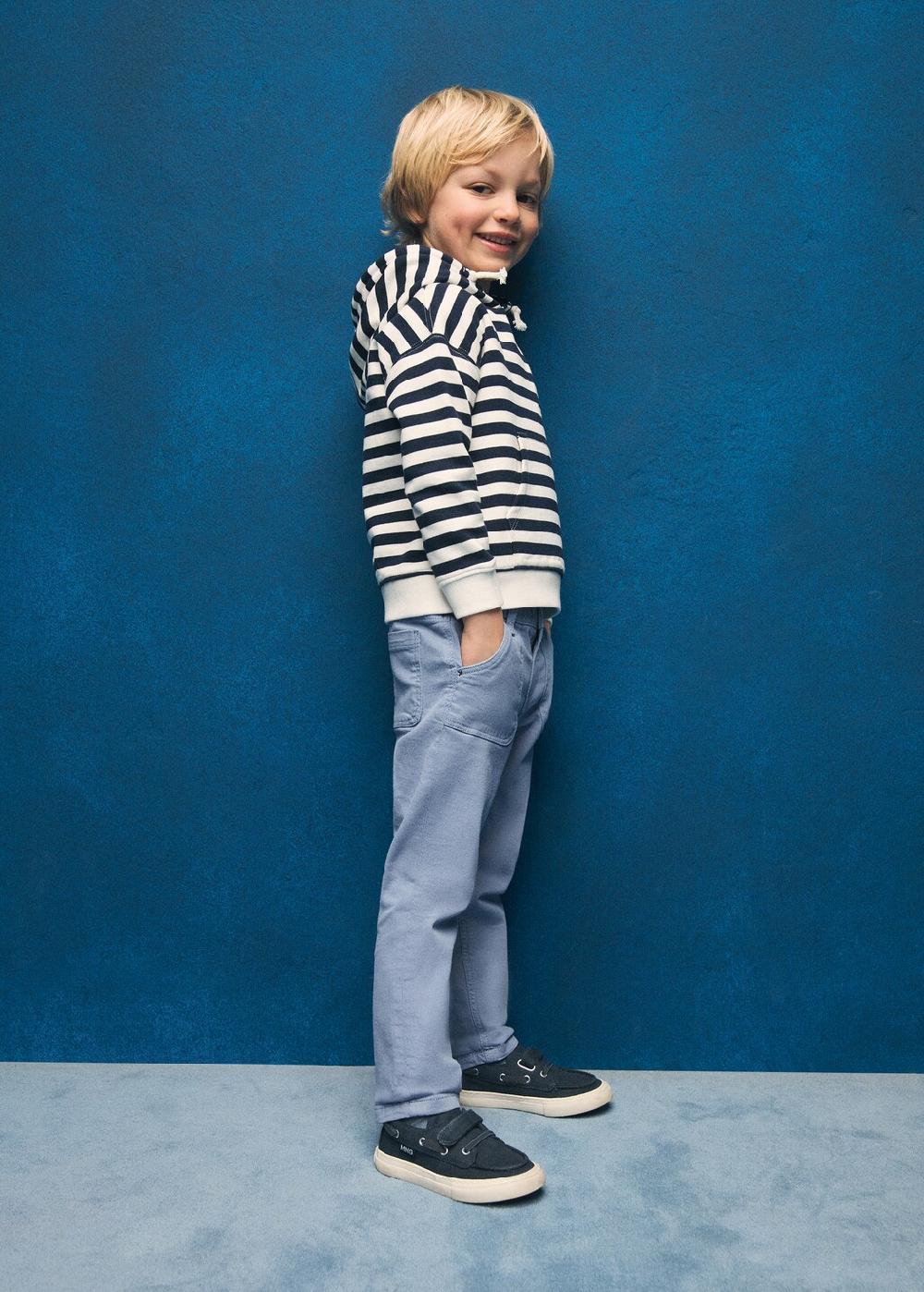 Mango Pantalón skinny algodón