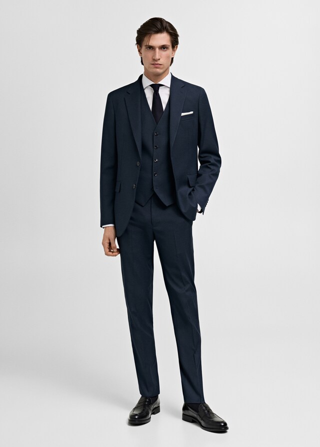 Mango Pantalón Traje Milán Slim Fit