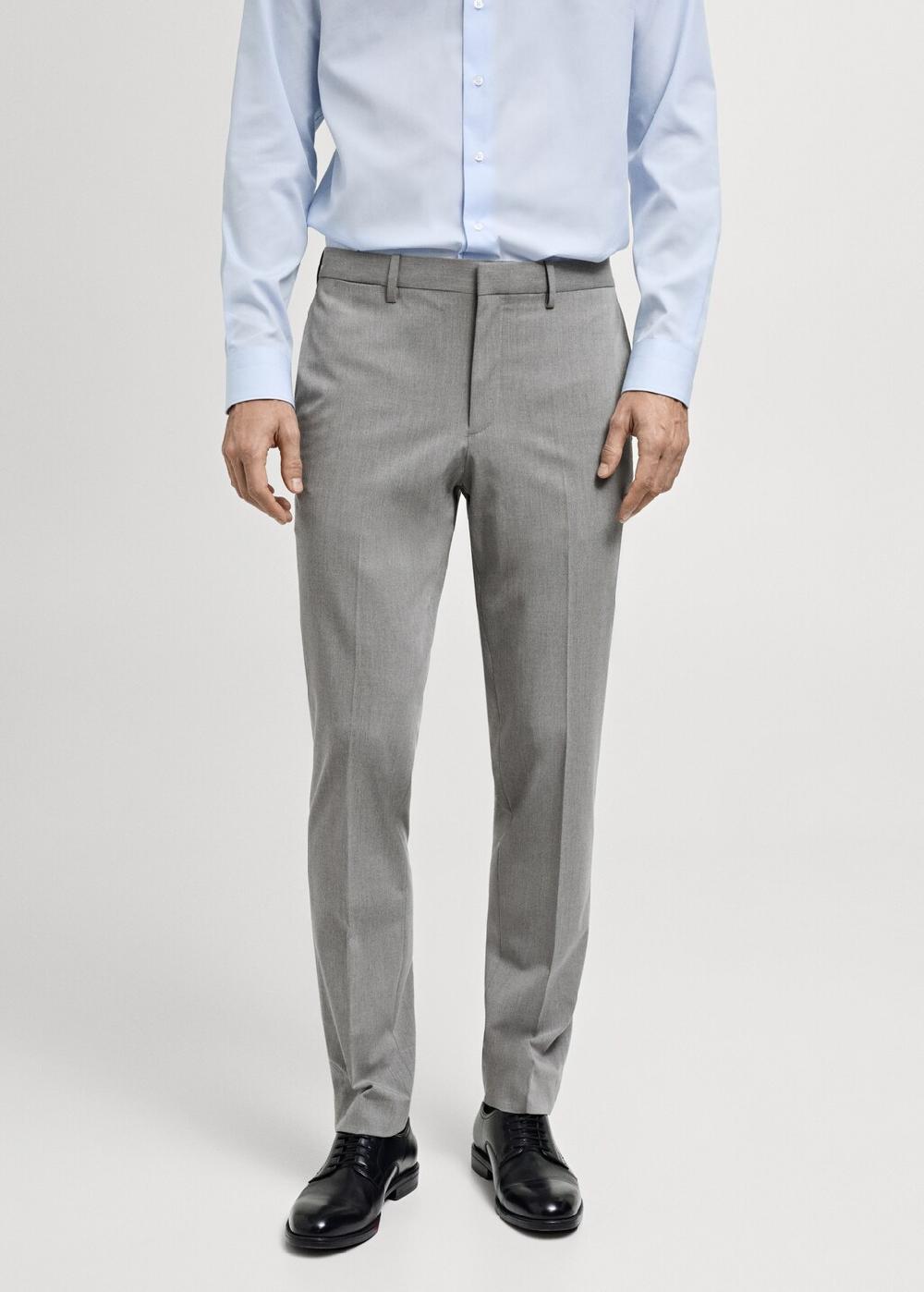 Mango Pantalón traje París super slim fit