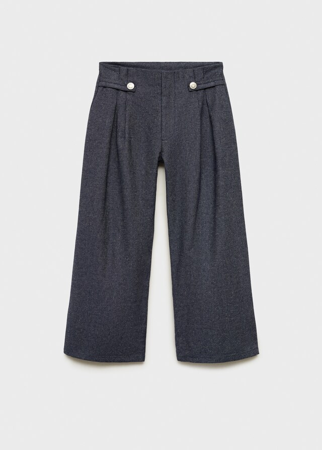 Mango Pantalón Wideleg Pinzas
