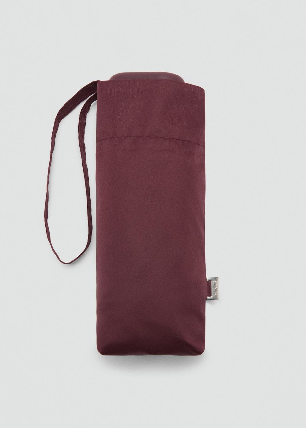 Mango Paraguas plegable liso