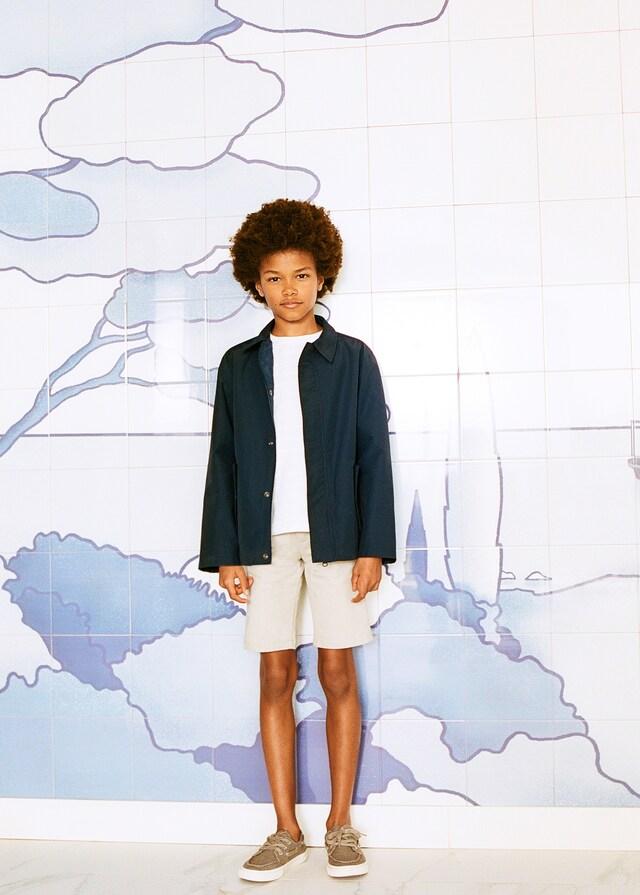 Mango Parka Algodón