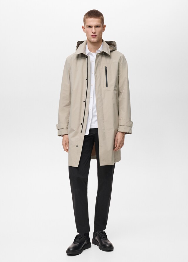 Mango Parka Waterproof Tecnología COOLMAX®