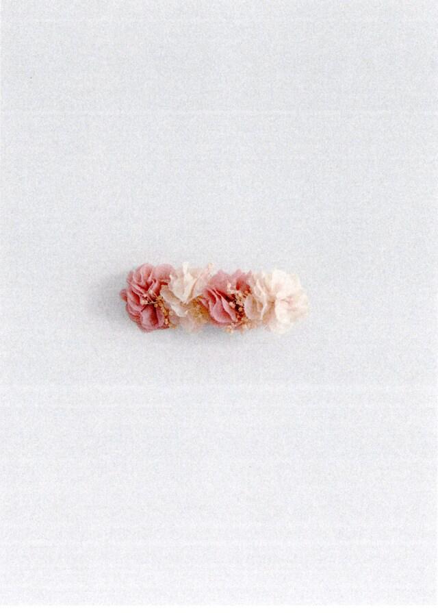 Mango Pasador De Pelo Flores