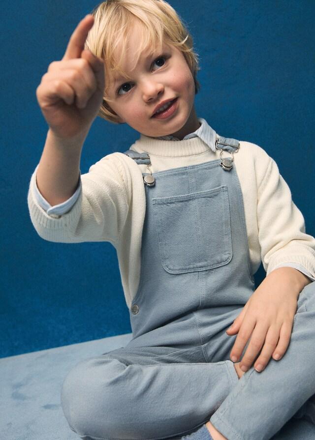 Mango Peto Largo Vaquero Bolsillo