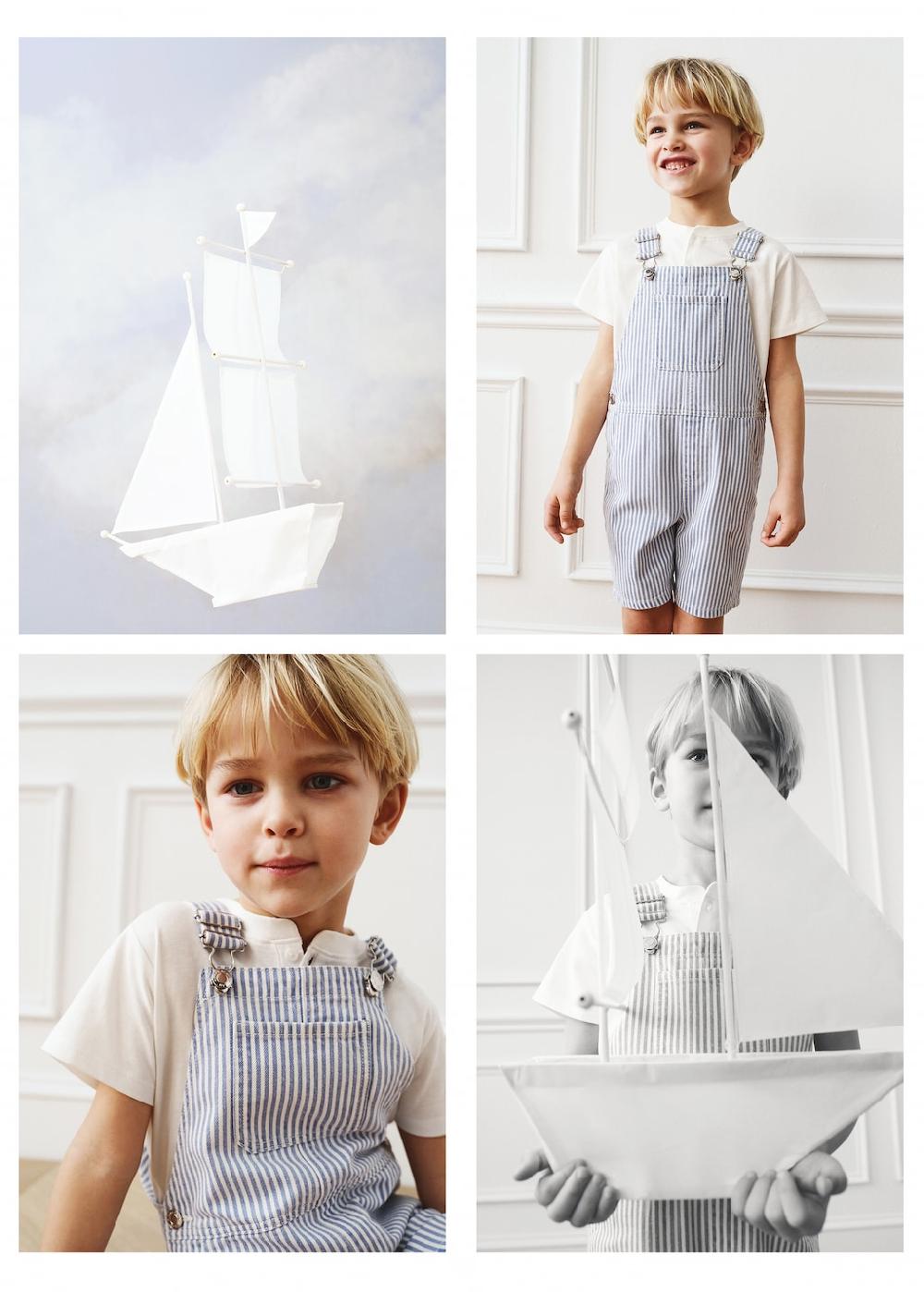 Mango Peto vaquero rayas