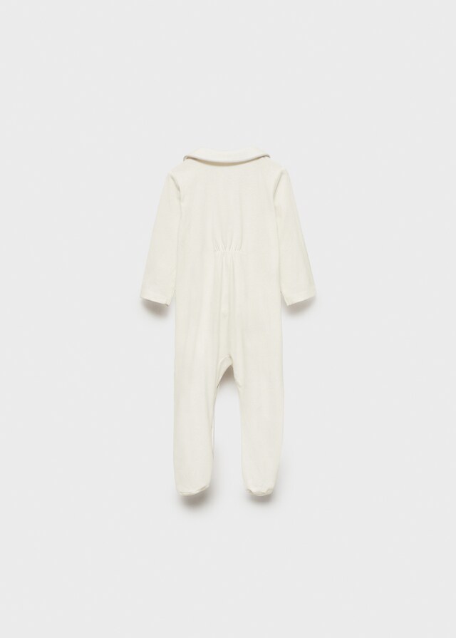 Mango Pijama Body Algodón