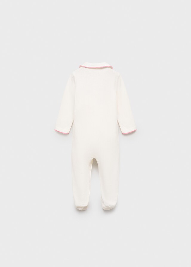 Mango Pijama Body Cuello Babydoll