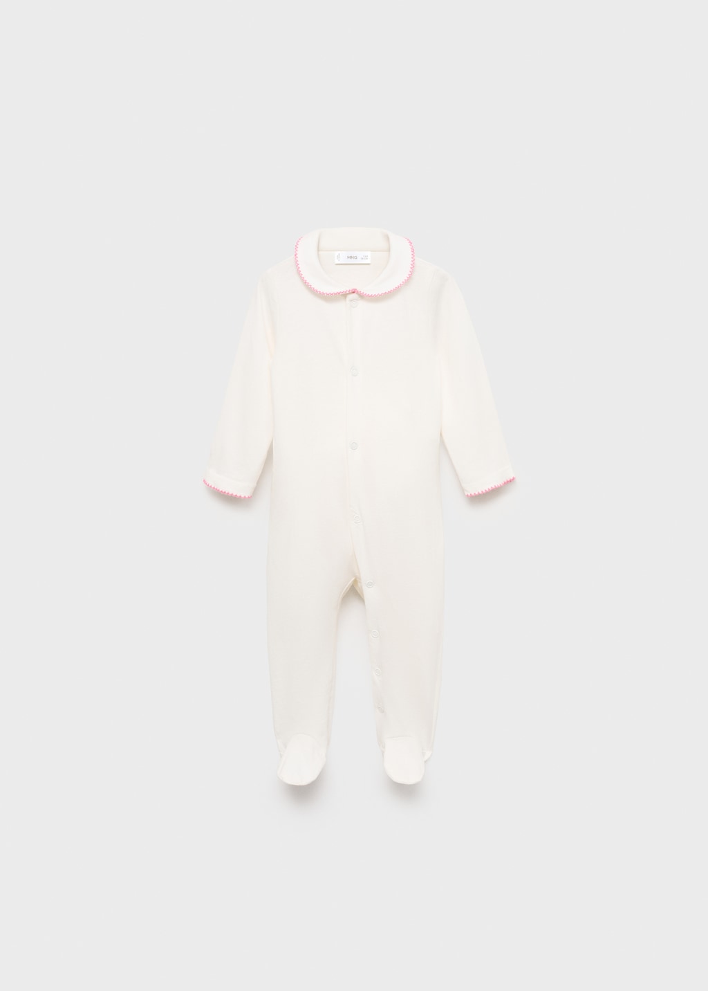 Mango Pijama body cuello babydoll