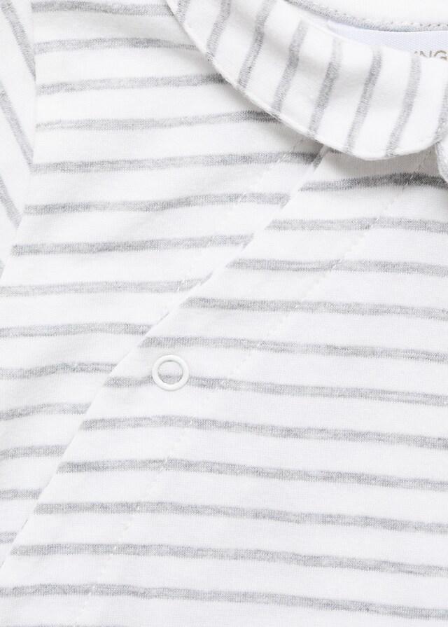 Mango Pijama Body Rayas