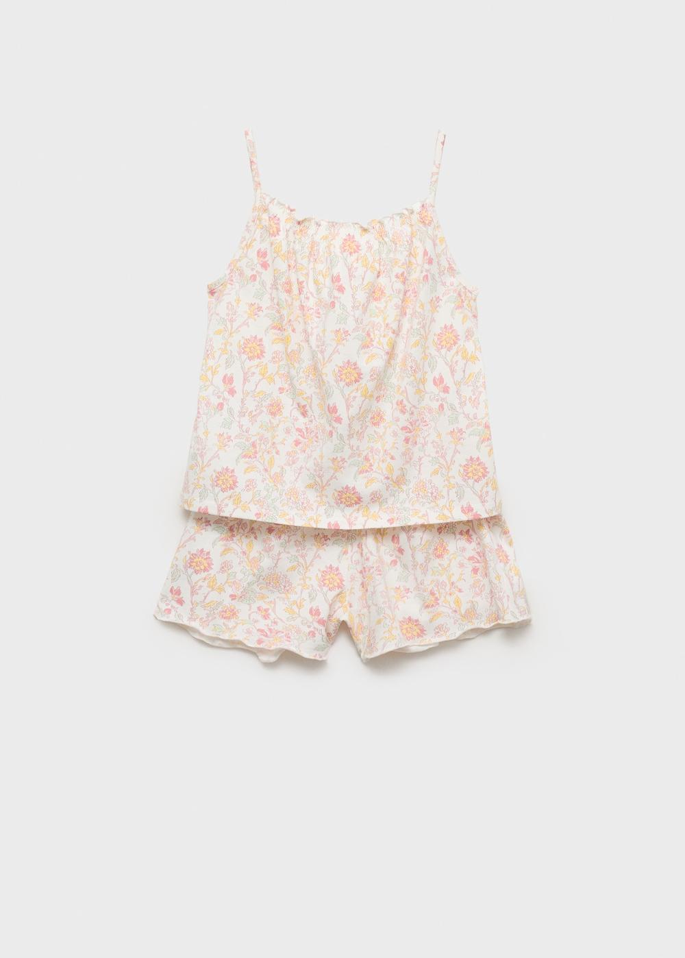 Mango Pijama corto estampado