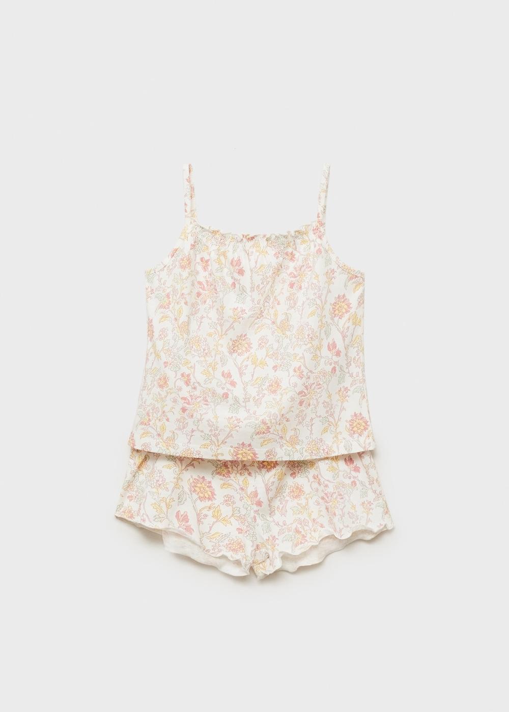 Mango Pijama estampado floral