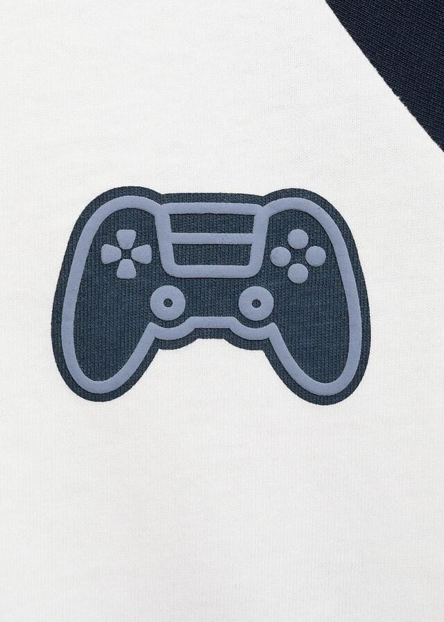 Mango Pijama Largo Algodón Estampado