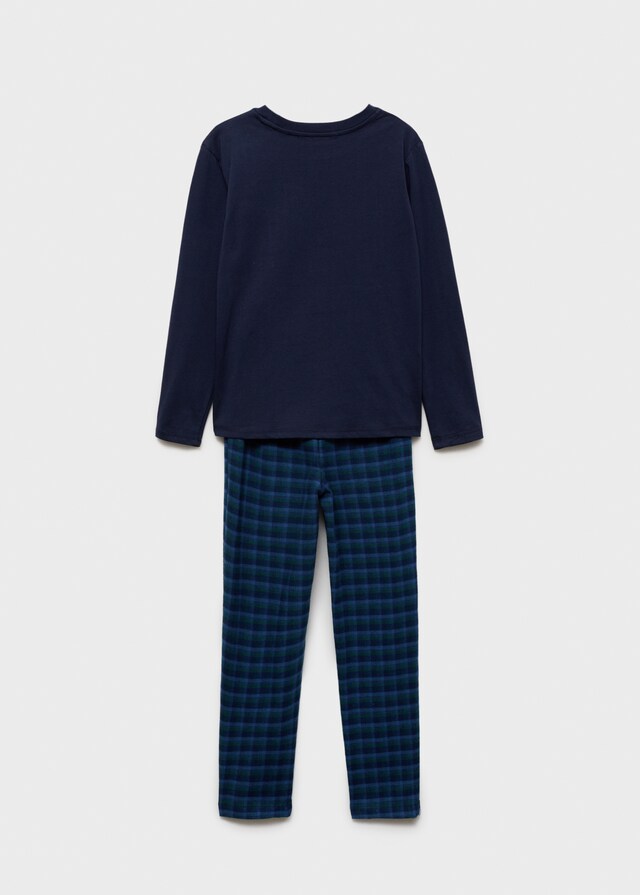 Mango Pijama Largo Estampado