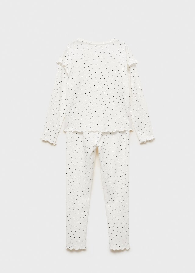 Mango Pijama Largo Estampado Estrellas