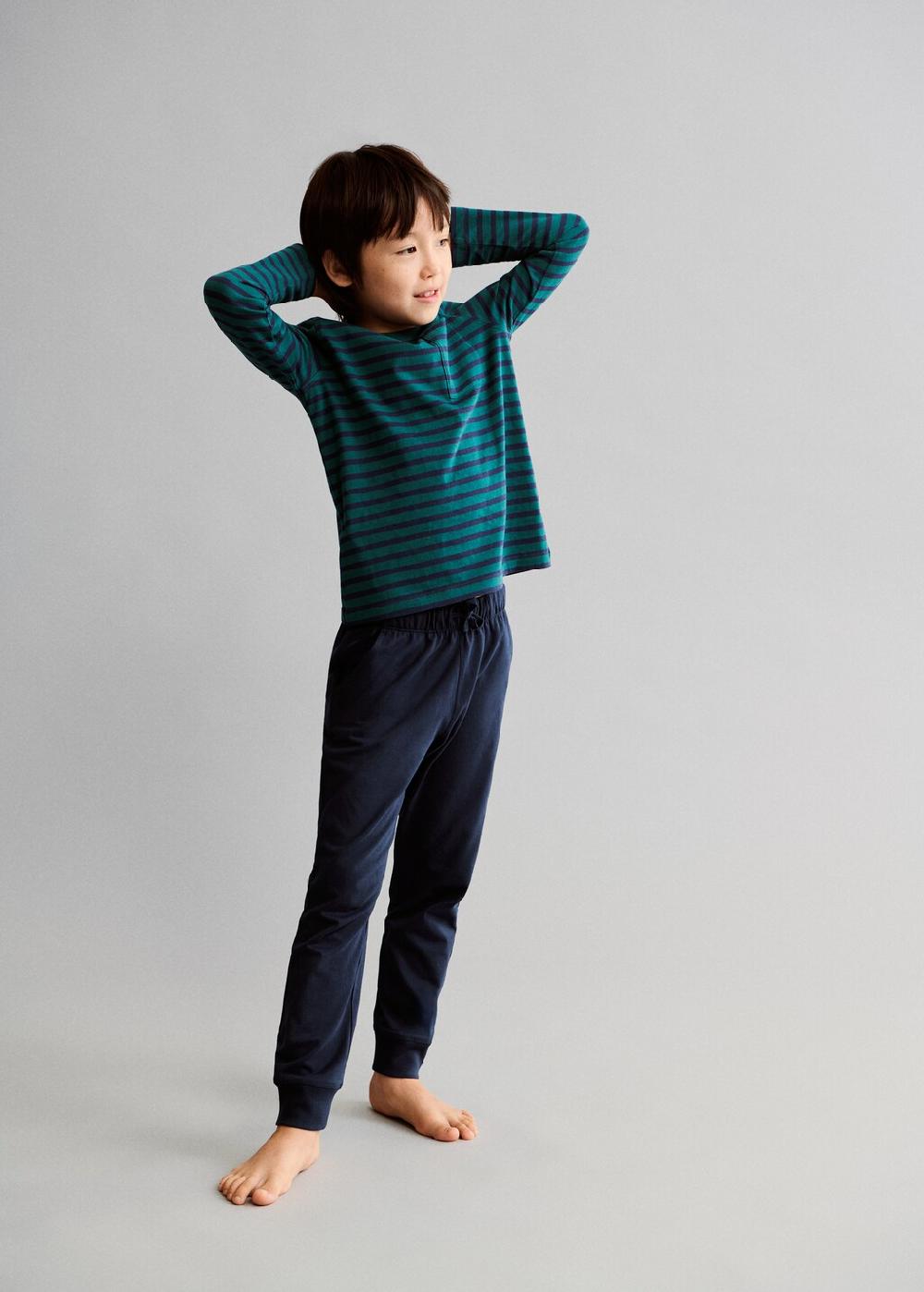 Mango Pijama largo rayas