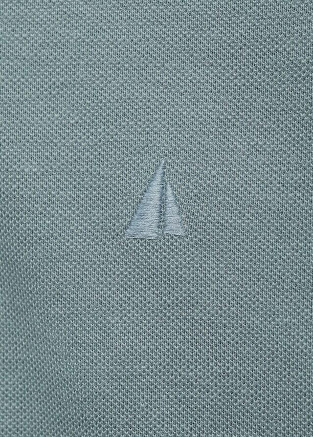 Mango Polo Algodón Manga Corta