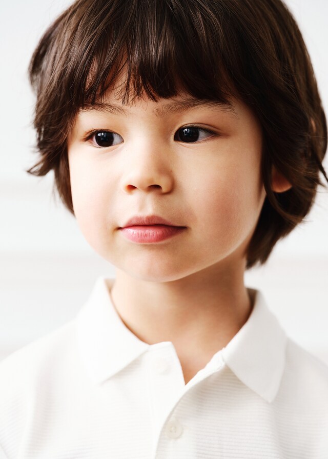 Mango Polo Punto Textura