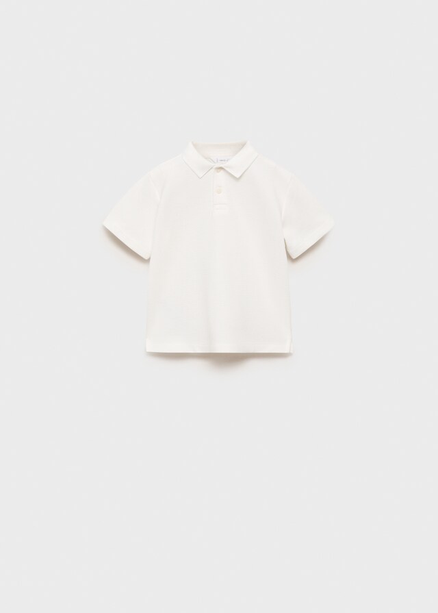 Mango Polo Punto Textura