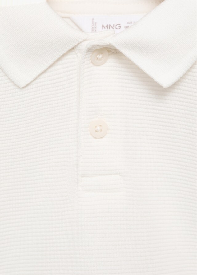 Mango Polo Punto Textura