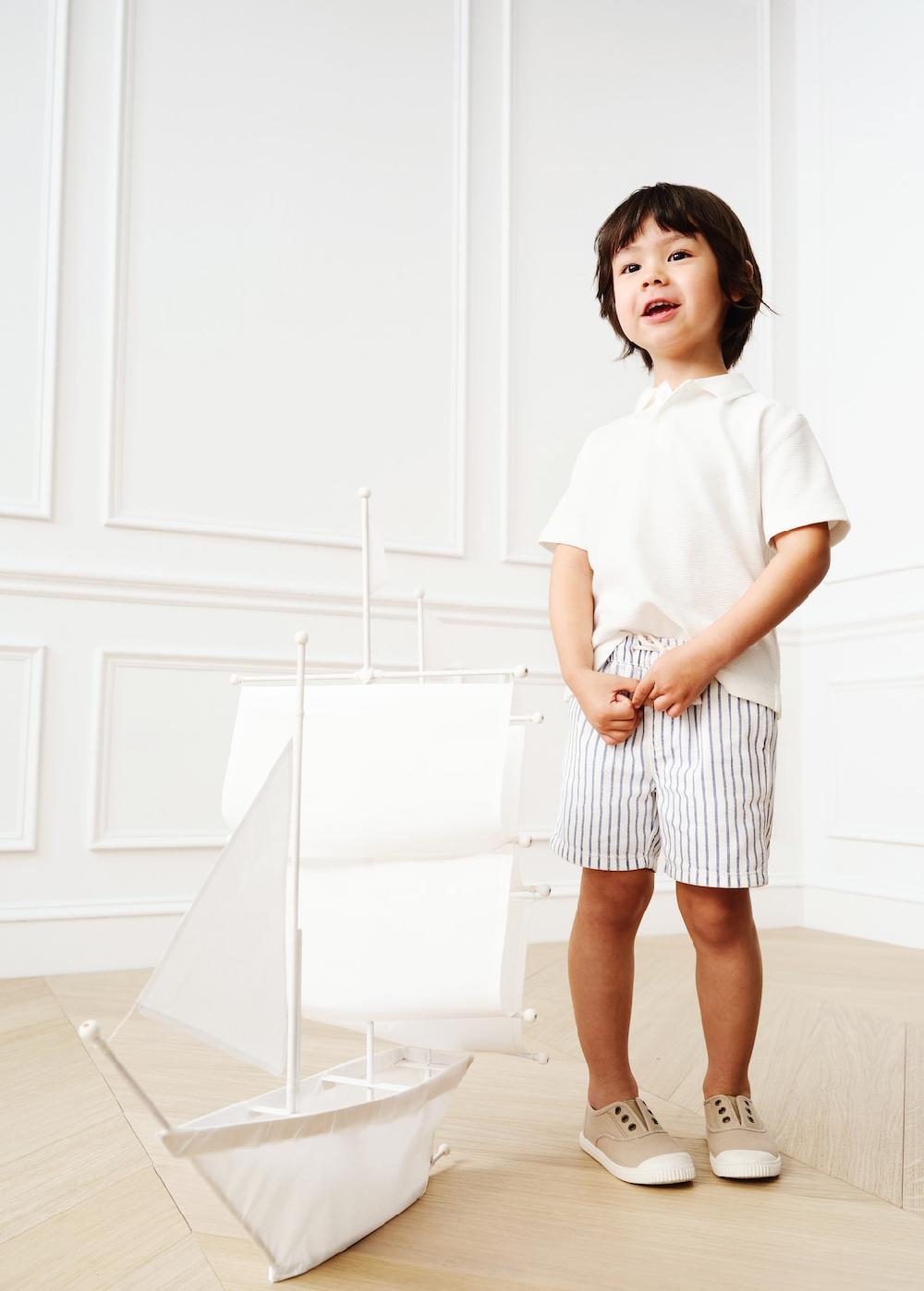 Mango Polo punto textura