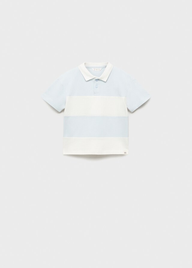 Mango Polo Rayas Algodón
