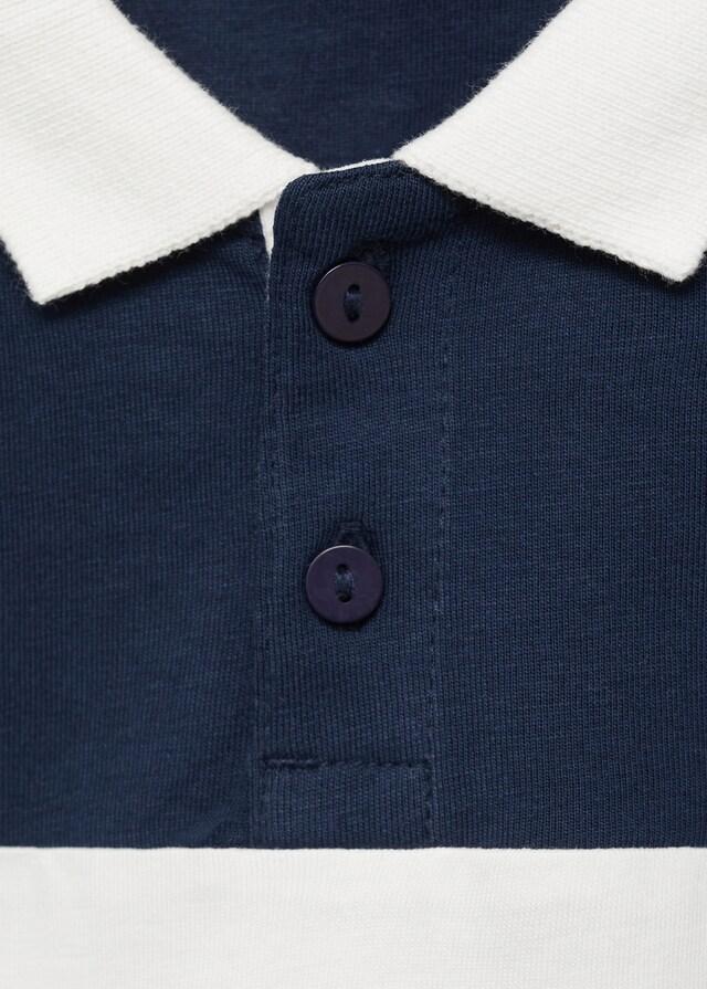 Mango Polo Rayas Algodón