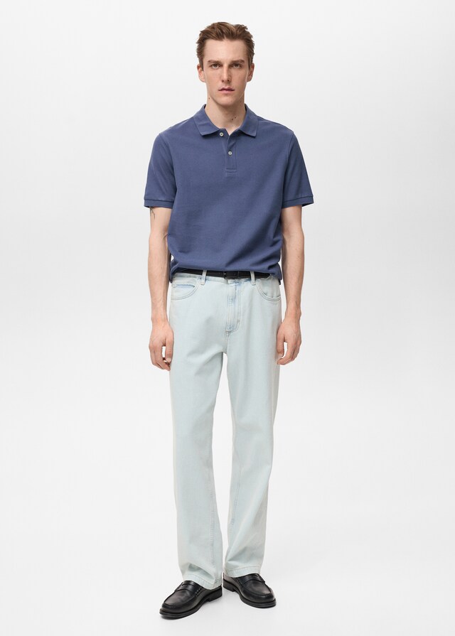 Mango Polo Regular Fit Algodón Piqué