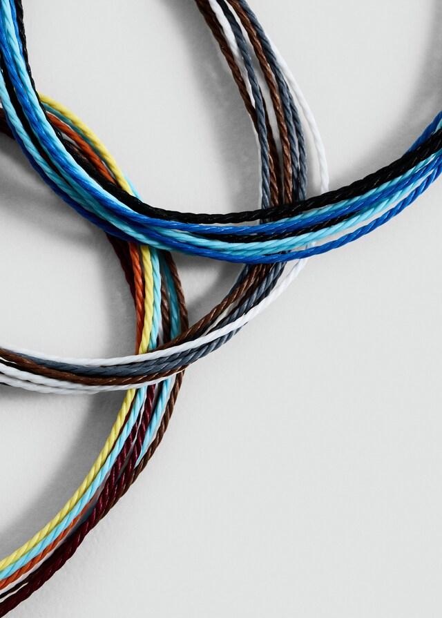 Mango Pulsera Múltiple Hilo