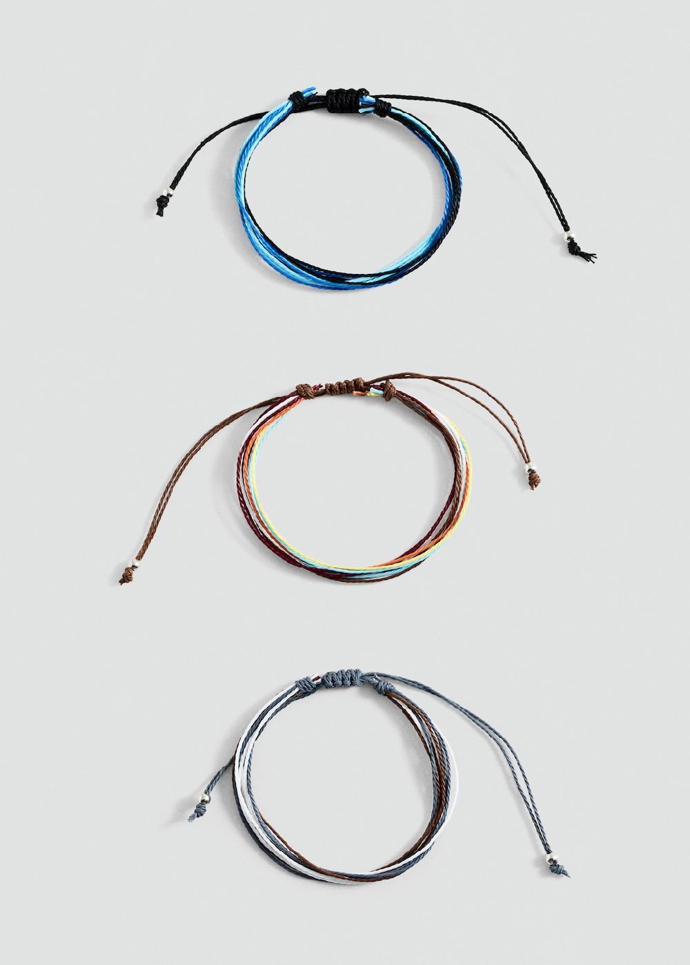 Mango Pulsera múltiple hilo