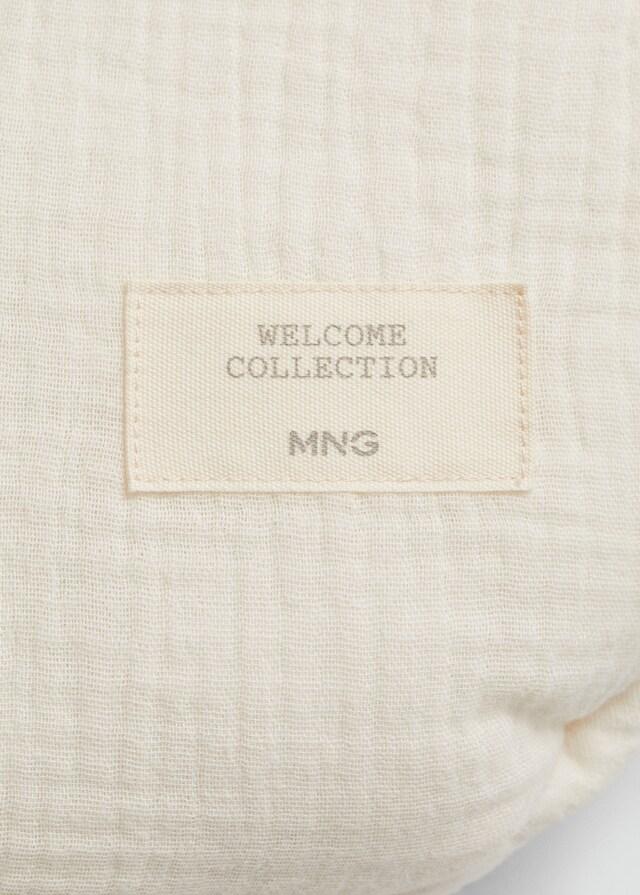 Mango Saco Paseo Algodón