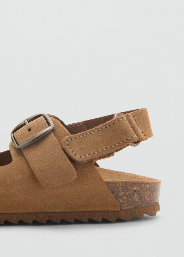 Mango Sandalia Piel Hebillas