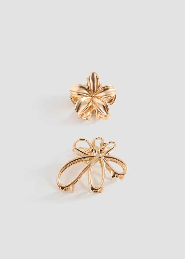 Mango Set 2 Pinzas Pelo