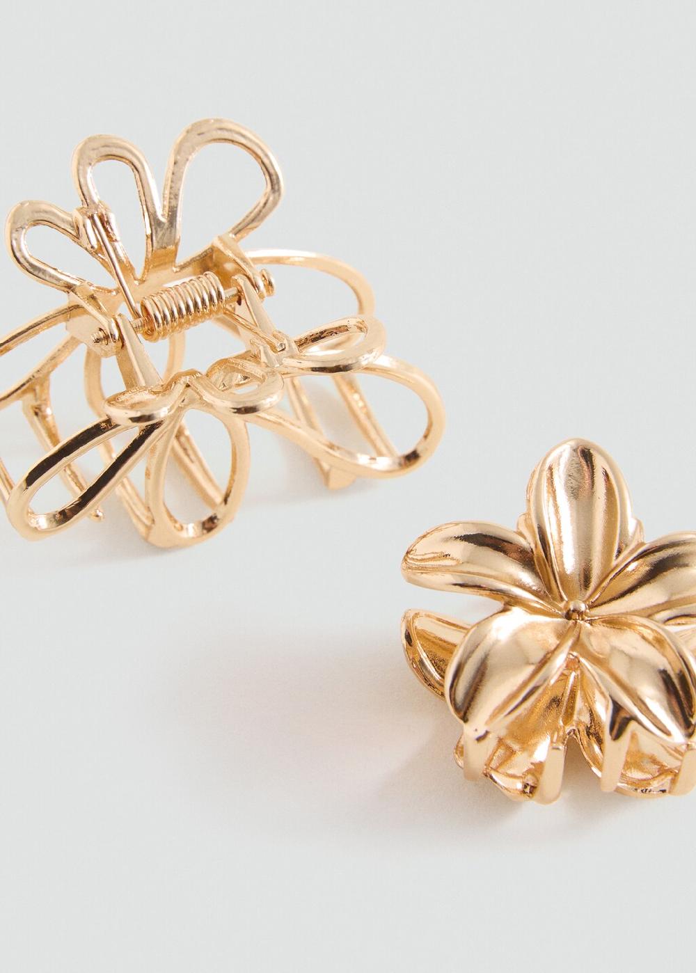 Mango Set 2 pinzas pelo