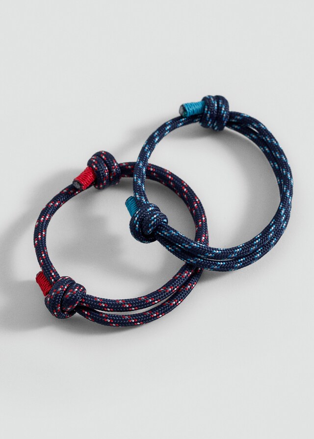 Mango Set Pulseras Cordón