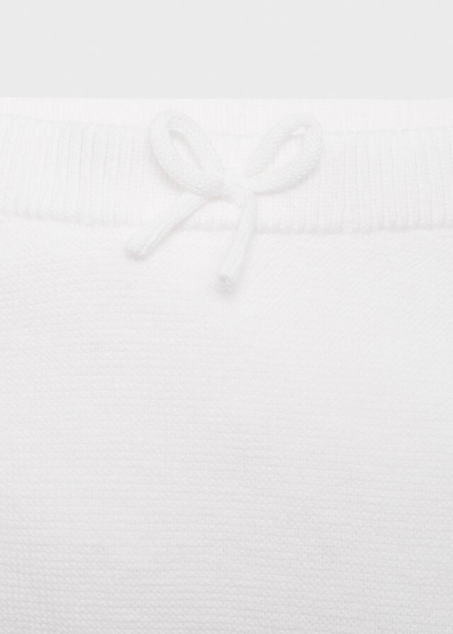 Mango Short Algodón Punto