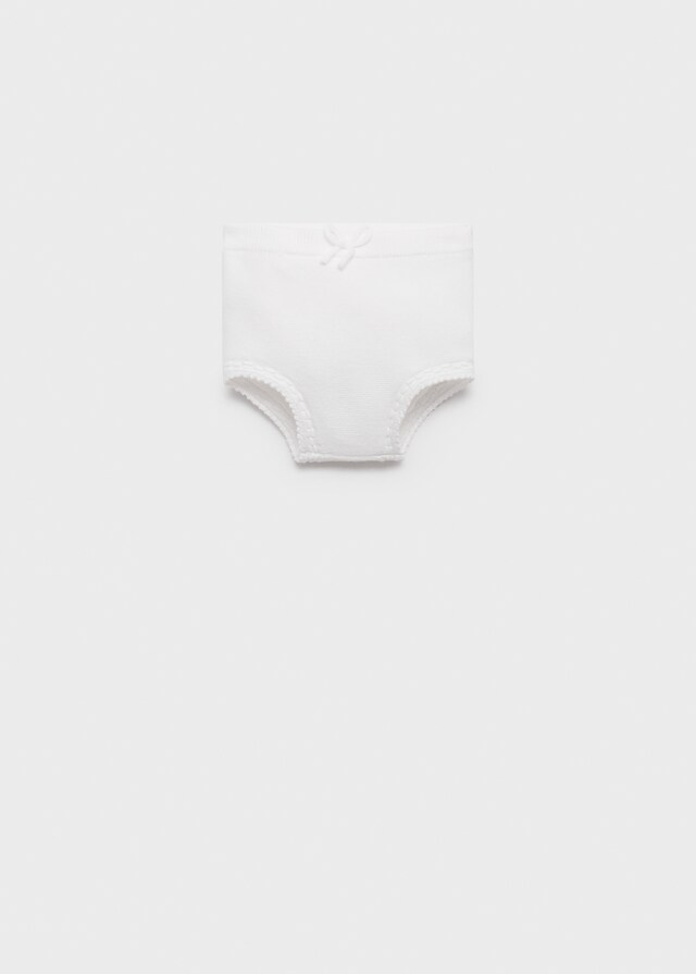 Mango Short Algodón Punto